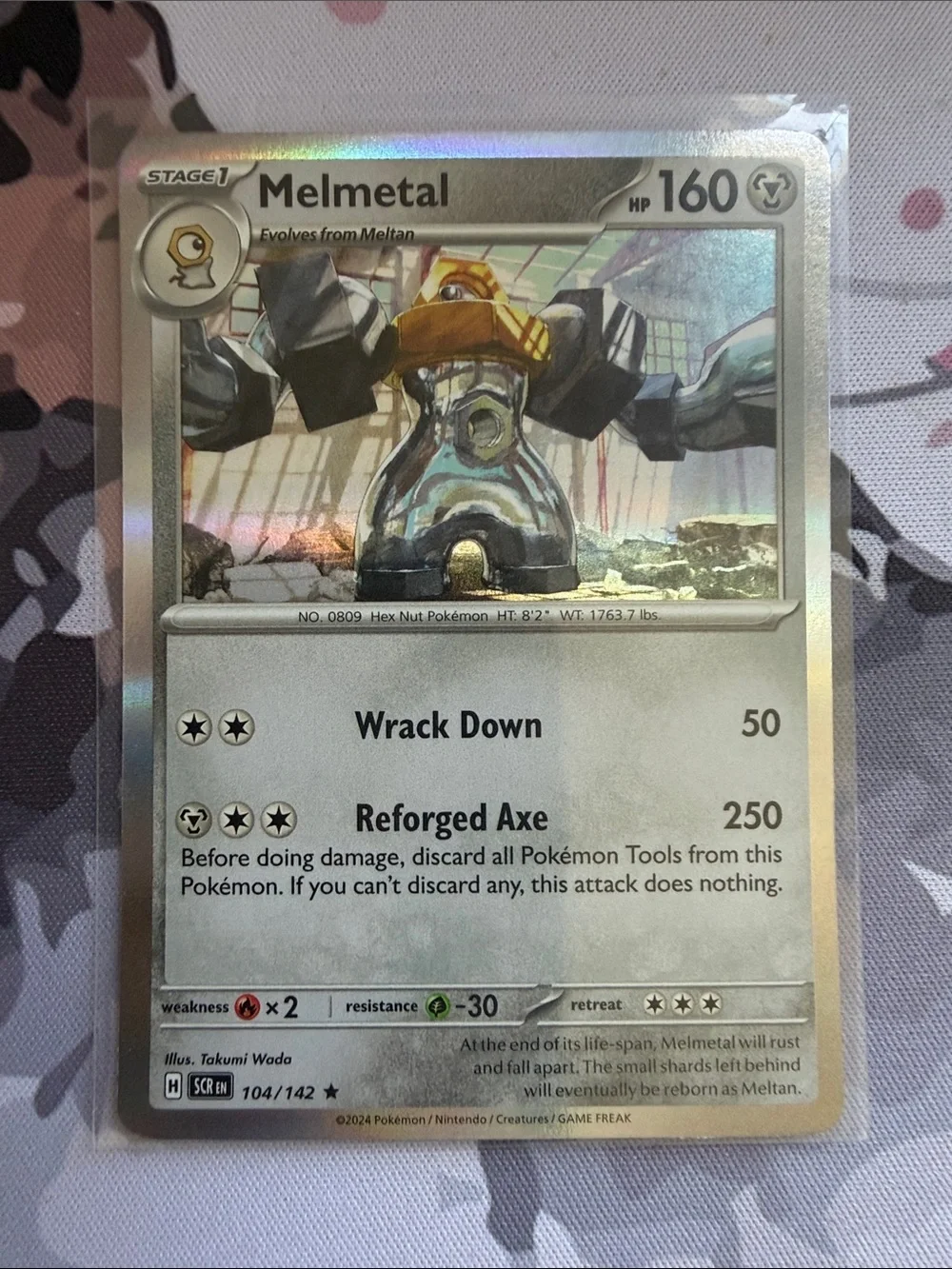 ⚙️ Meltan & Melmetal Evolution Pokémon Card Lot | 5 Holo & Reverse Holo Cards ✨5